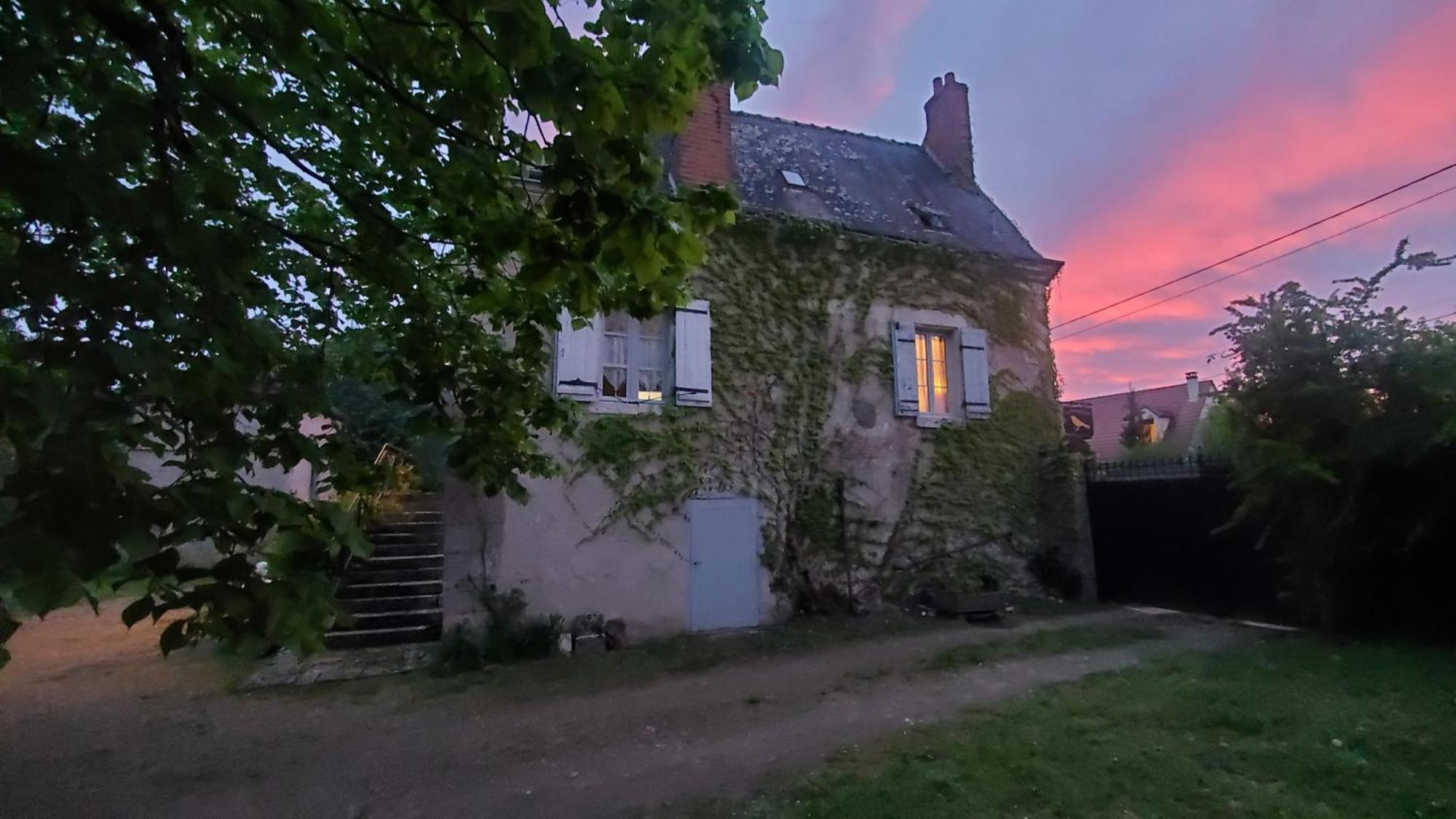 La Rossignolerie - La Familiale Vigneronne Panzió Chouzy-sur-Cisse Kültér fotó